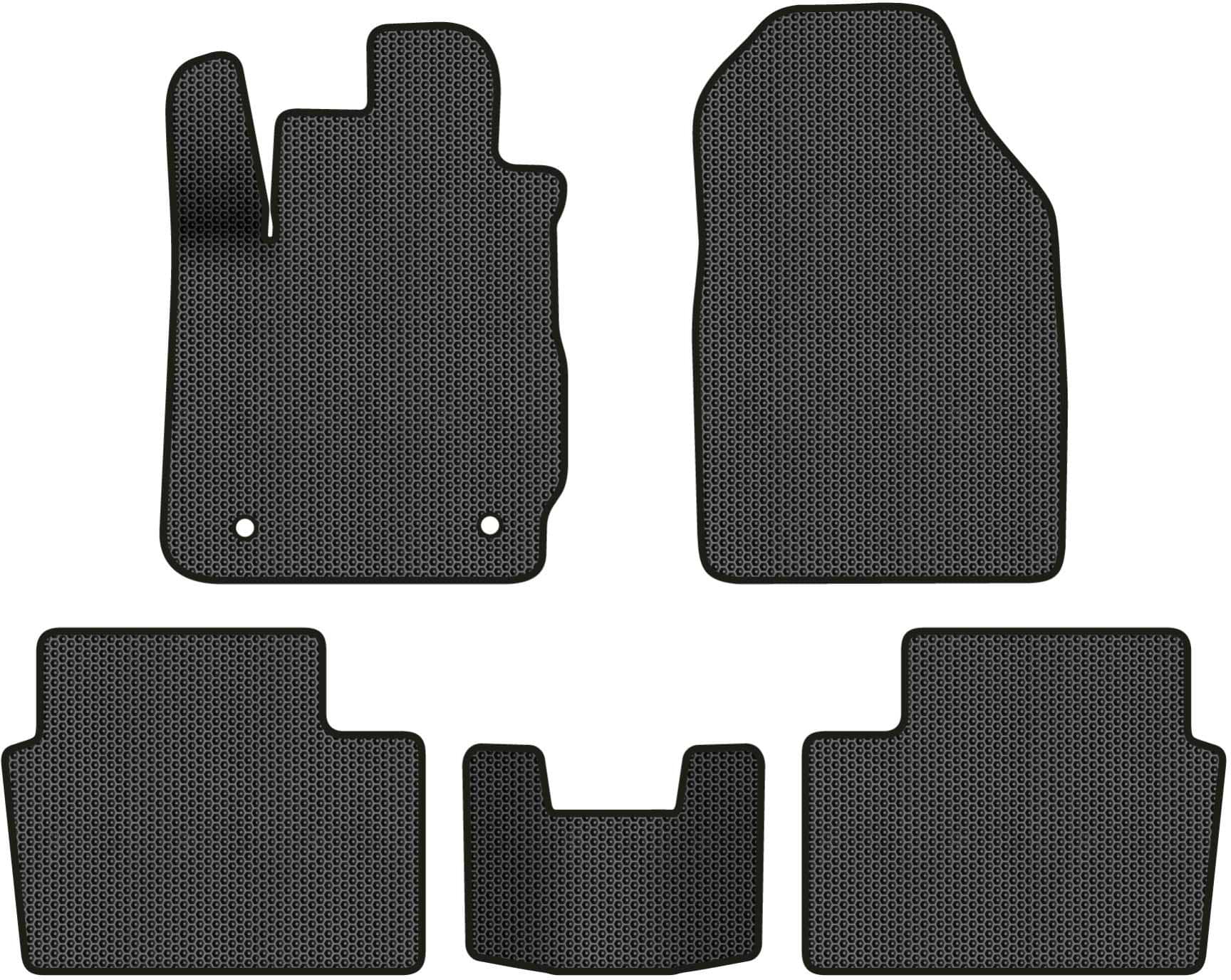 EVA коврики в салон авто EVAtech для Fiesta (Mark 7) (closed threshold) MT Ford 2009-2017 6 поколение Htb EU FD13288CV5AV2SBB