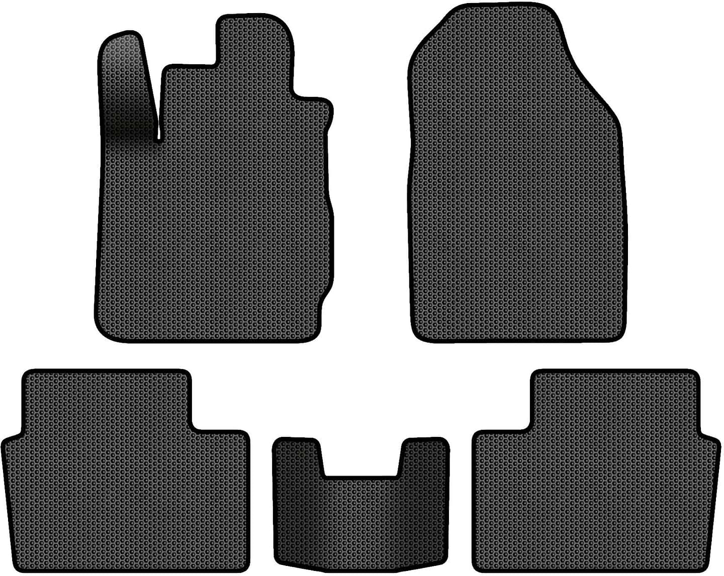 EVA коврики в салон авто EVAtech для Fiesta (Mark 7) (closed threshold) MT Ford 2009-2017 6 поколение Htb EU FD13288CV5SBB