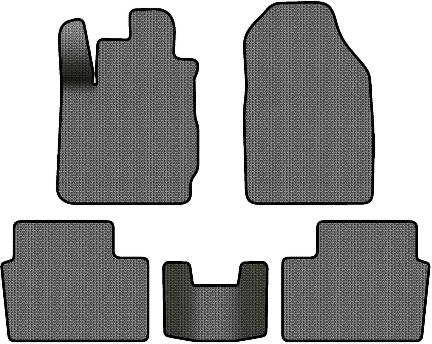 EVA коврики в салон авто EVAtech для Fiesta (Mark 7) (closed threshold) MT Ford 2009-2017 6 поколение Htb EU FD13288CV5AV2SGB