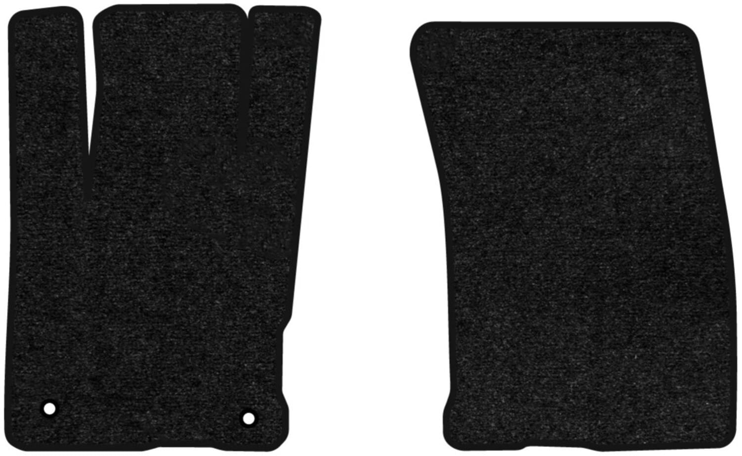 Коврики ворсовые в салон авто EVAtech Standard для Ford Escape Hybrid (2 clips) 2019 4 поколение SUV USA черный кант FD13926A2FC2VEB