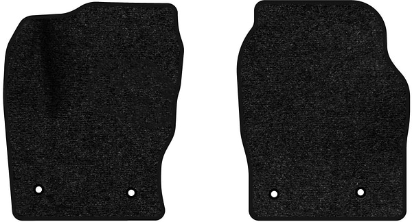 Фото - Килимки ворсові в салон авто EVAtech Standard для Ford C-Max Hybrid (C344) (4 clips) 2010-2019 2 покоління Minivan USA чорний кант FD14034AD2FC4VEB