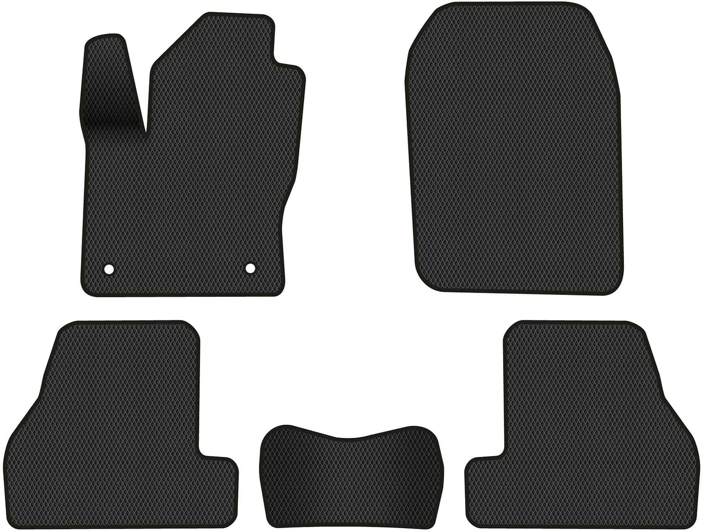 EVA коврики в салон авто EVAtech для Focus (C346) Ford 2011-2018 3 поколение Sedan USA FD1450C5RBB