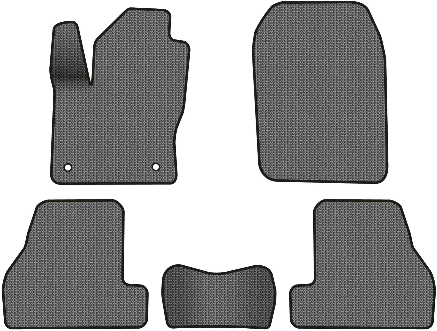 EVA коврики в салон авто EVAtech для Focus (C346) Ford 2011-2018 3 поколение Sedan USA FD1450C5FC2SGB