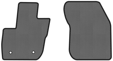 EVA килимки в салон авто передні EVAtech для Fusion Restyling Ford 2017 2 покоління Sedan USA FD1451AG2FC2RGB