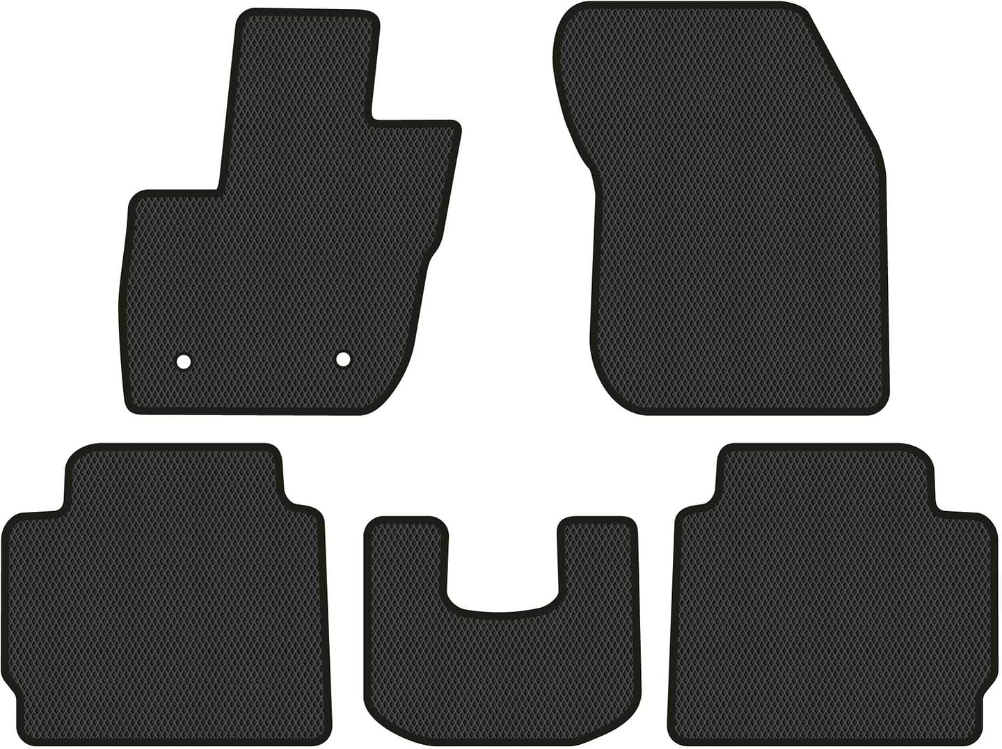 EVA коврики в салон авто EVAtech для Fusion Restyling Ford 2017 2 поколение Sedan USA FD1451CG5FC2RBB