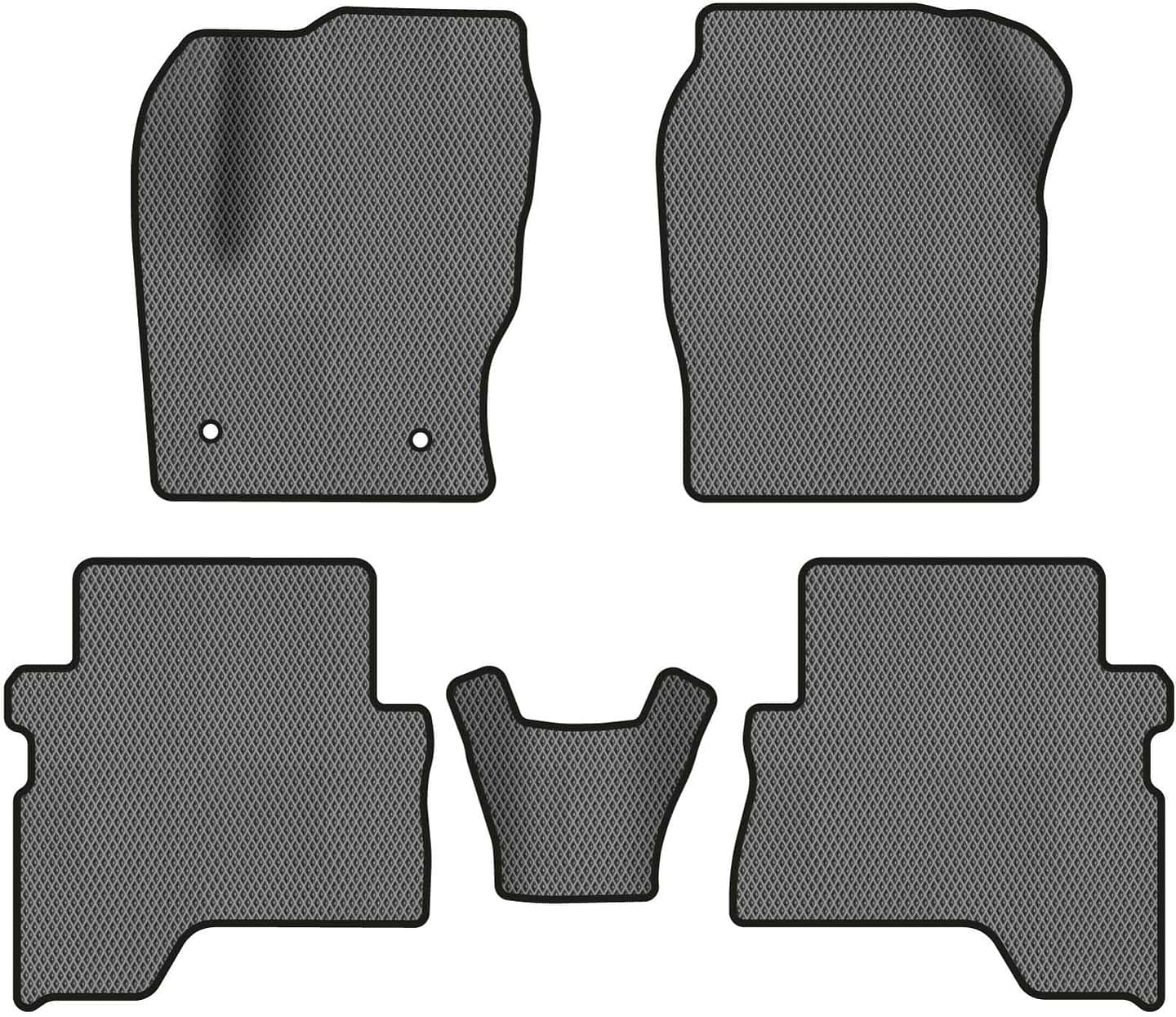 EVA коврики в салон авто EVAtech для Escape Ford 2012-2015 3 поколение SUV USA FD1577CD5FC2RGB