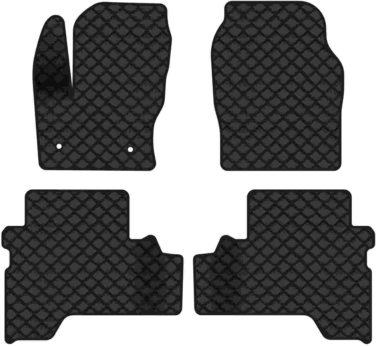 Коврики из экокожи в салон авто EVAtech ECO для Escape Ford 2012-2015 3 поколение SUV USA FD1577PVC4FC2BBB