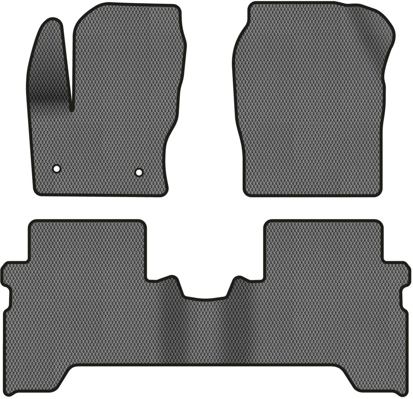 EVA коврики в салон авто EVAtech для Escape Ford 2012-2015 3 поколение SUV USA FD1577Z3FC2RGB