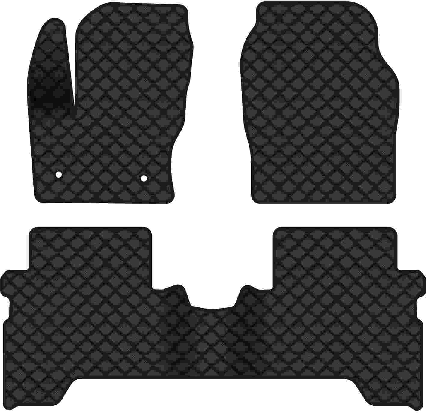 Коврики из экокожи в салон авто EVAtech ECO для Escape Ford 2012-2015 3 поколение SUV USA FD1577ZV3FC2BBB