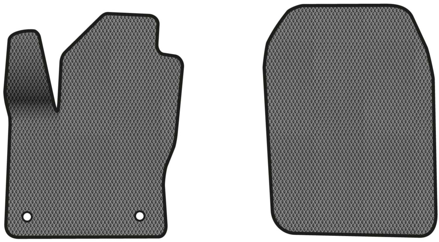 EVA килимки в салон авто передні EVAtech для Focus (C346) Ford 2011-2018 3 покоління Htb USA FD1651A2AV2RGB