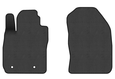 EVA коврики в салон авто передние EVAtech для Fiesta (Mark 7) 5-doors Ford 2009-2017 6 поколение Htb USA FD1699AV2OU2SBB