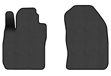 EVA килимки в салон авто передні EVAtech для Fiesta (Mark 7) 5-doors Ford 2009-2017 6 покоління Htb USA FD1699AV2SBB