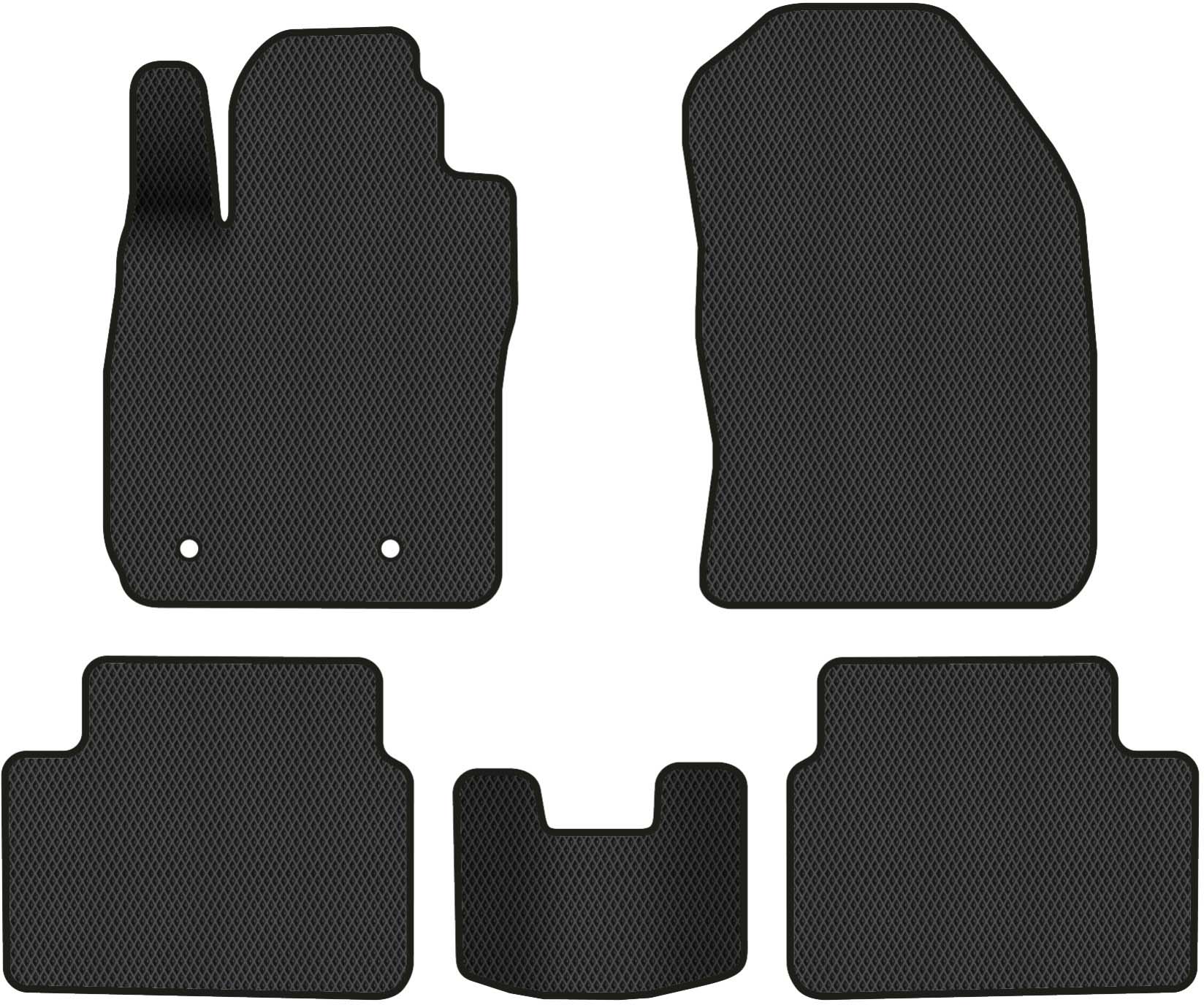 EVA коврики в салон авто EVAtech для Fiesta (Mark 7) 5-doors Ford 2009-2017 6 поколение Htb USA FD1699CV5OU2RBB