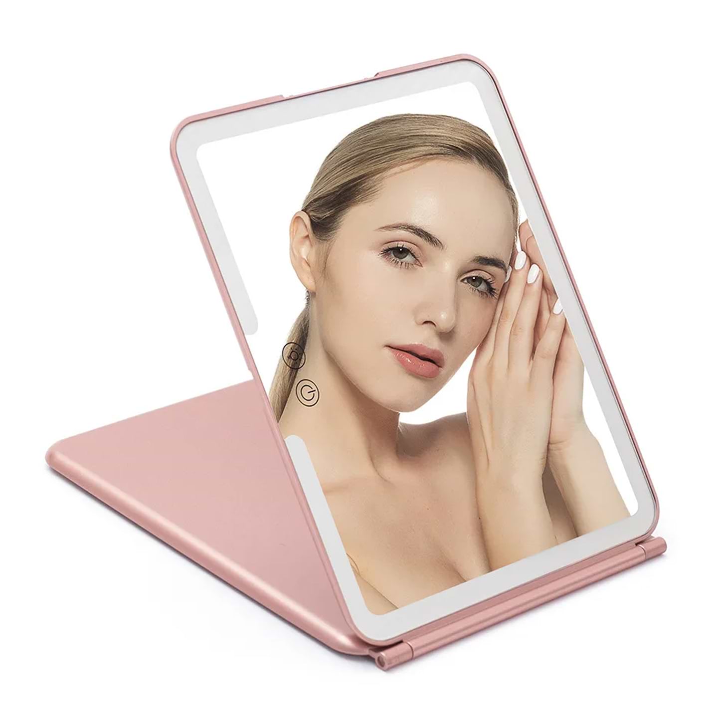 Косметическое зеркало INSPIRE FD17 Pink