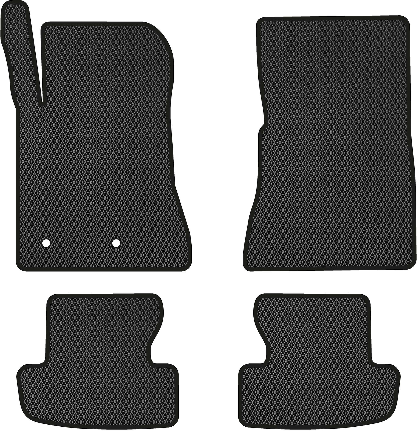 EVA коврики в салон авто EVAtech для Mustang (S550) Ford 2015-2023 6 поколение Coupe USA FD1955P4FC2RBB