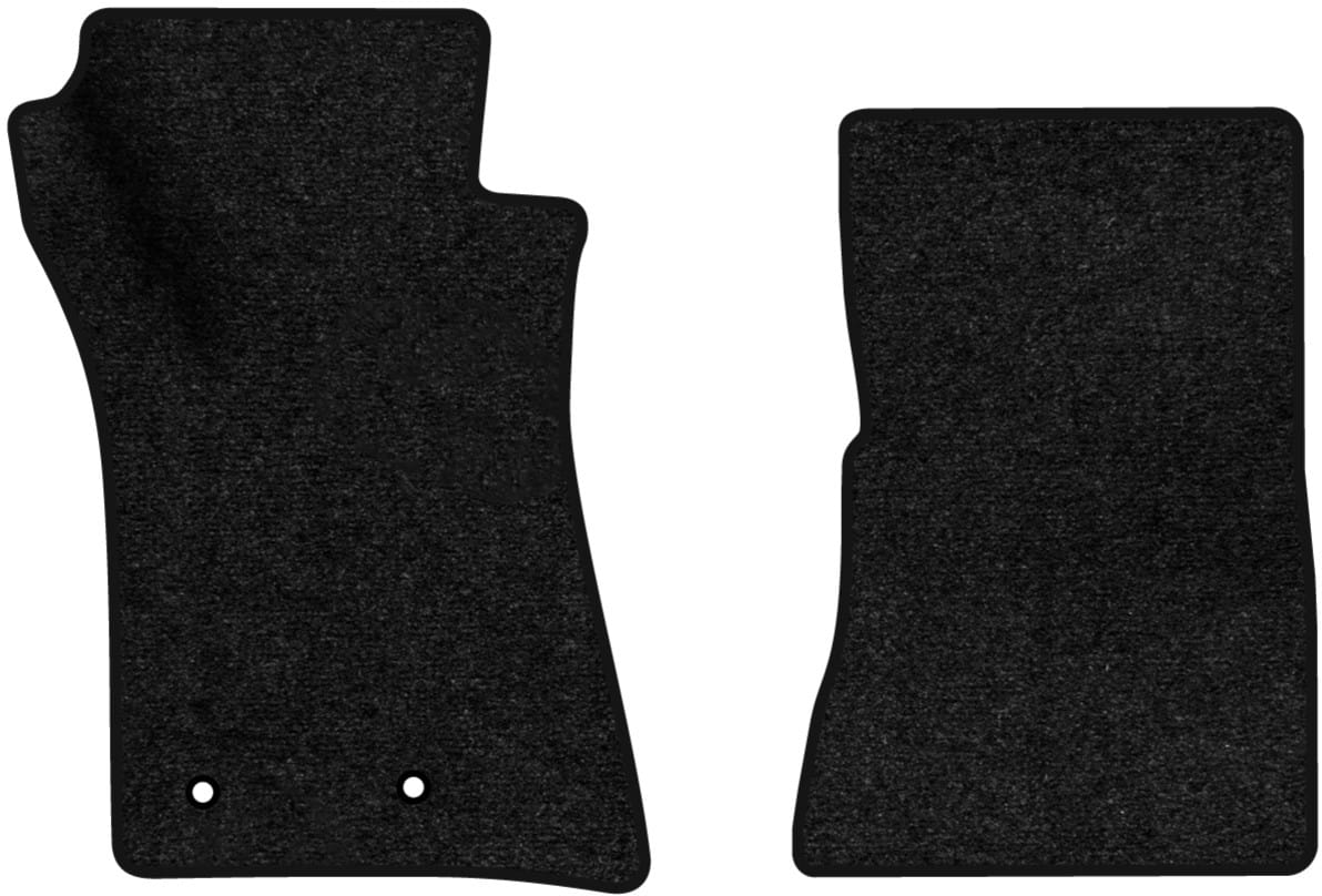 Килимки ворсові в салон авто EVAtech Standard для Ford Mustang (S550) 2015-2023 6 покоління Coupe USA чорний кант FD1956AD2OU2VEB