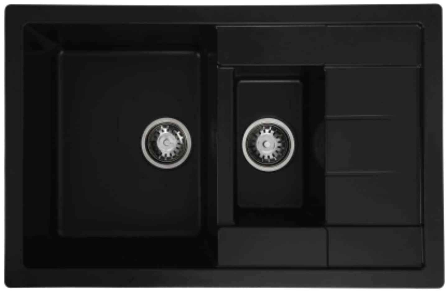 Мийка кухонна VALESO 7850W TOSKANA матова Чорна