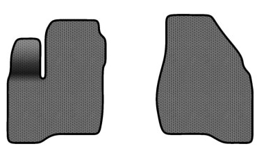 EVA коврики в салон авто передние EVAtech для Explorer (U502) Ford 2010-2019 5 поколение SUV EU FD21954AV2SGB