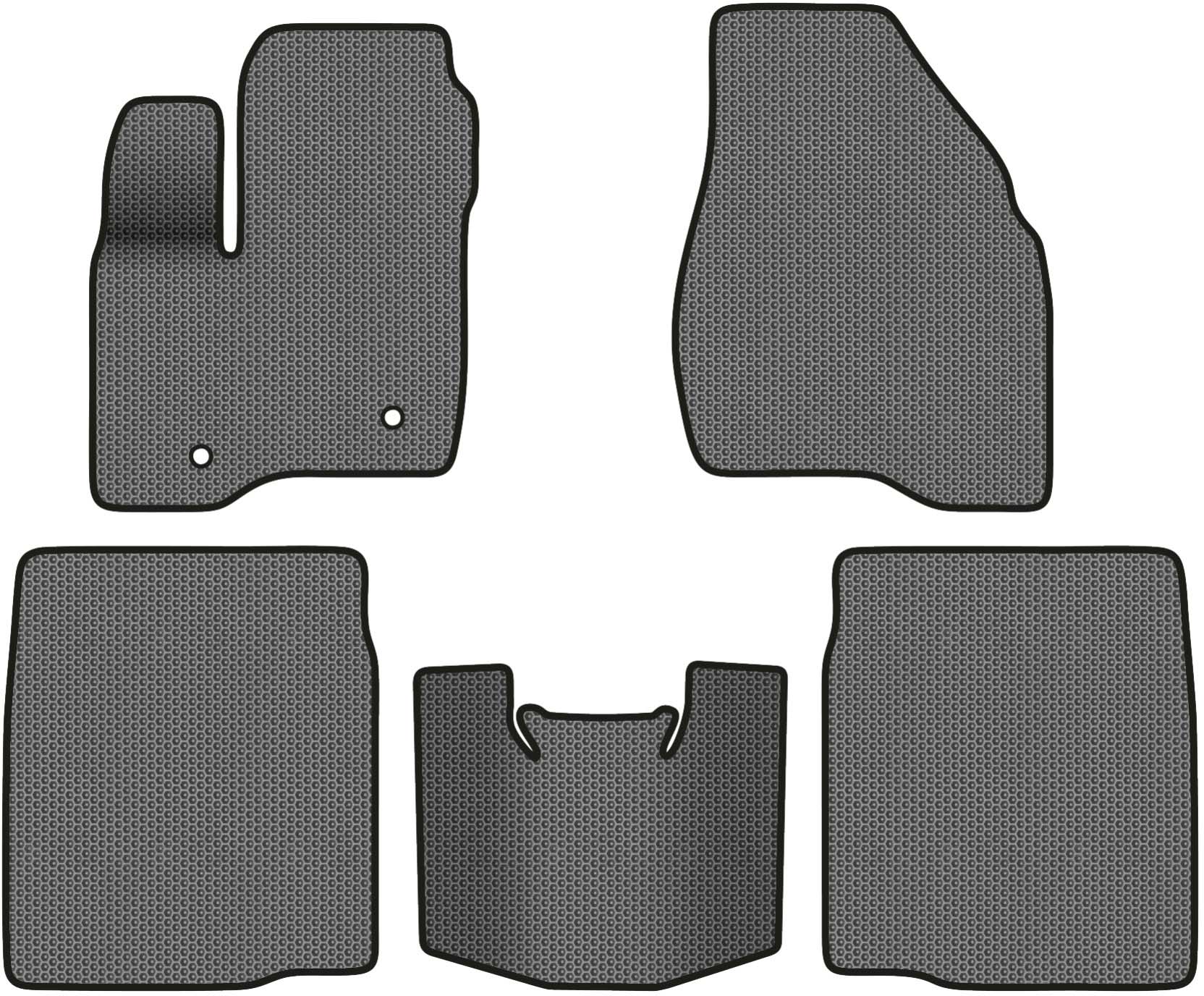 EVA коврики в салон авто EVAtech для Explorer (U502) Ford 2010-2019 5 поколение SUV EU FD21954CV5FC2SGB