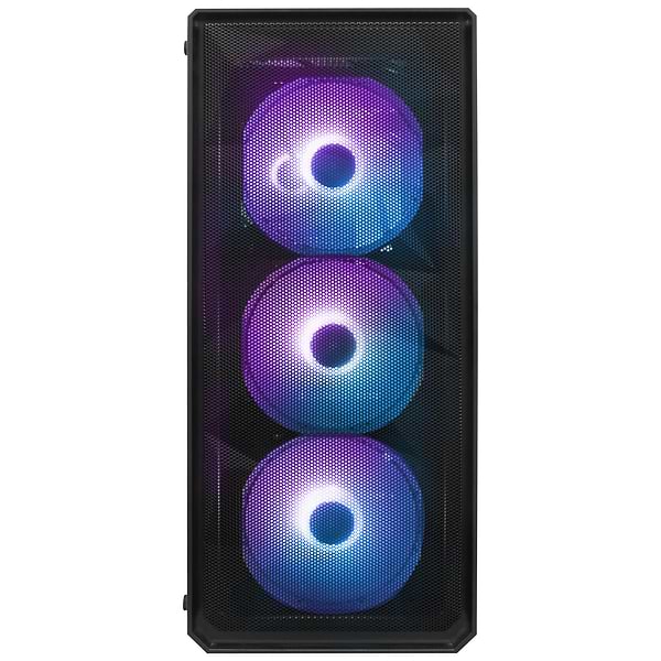 Фото - Корпус 1stPlayer FD3-BK-4F7 Black без БЖ