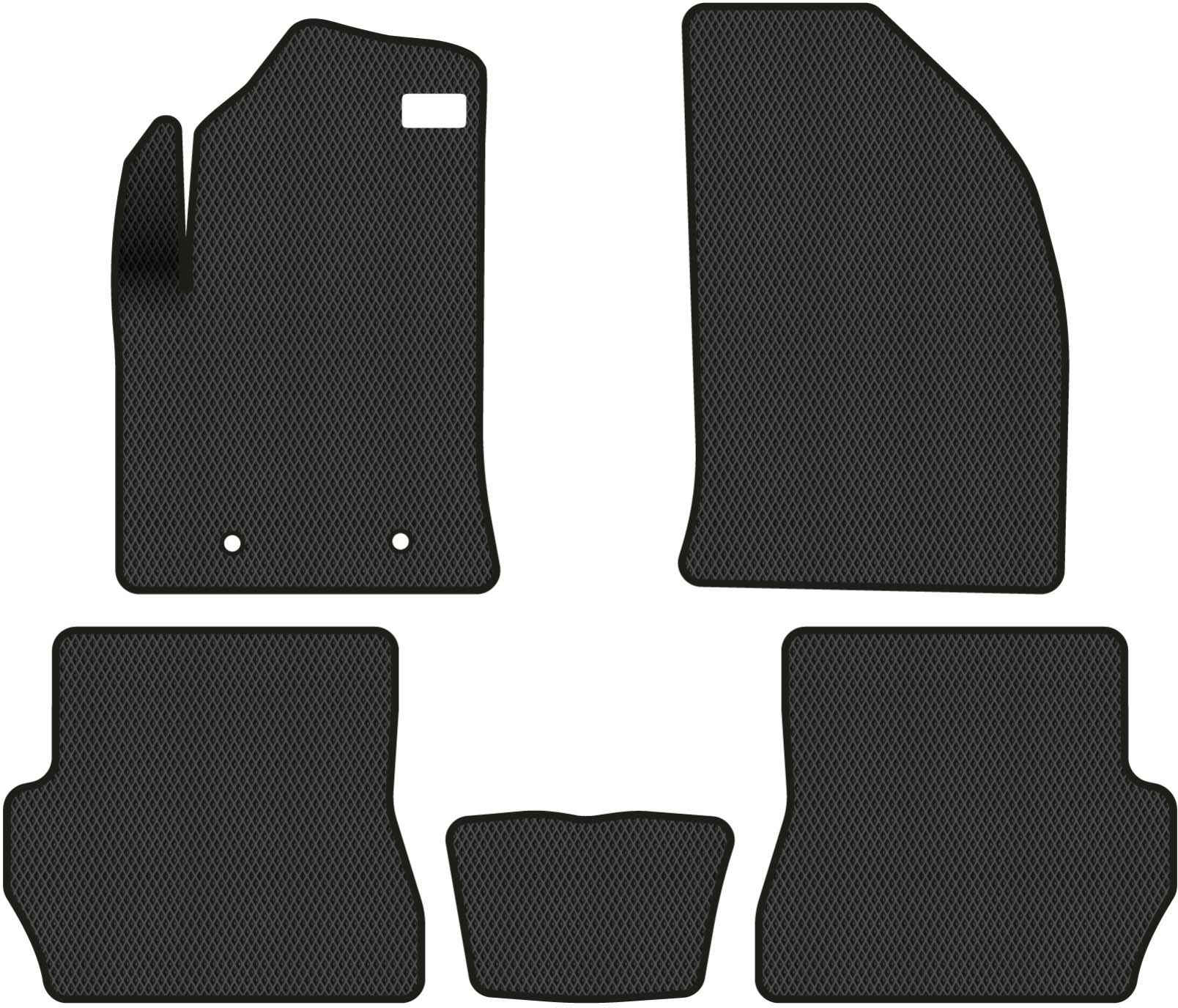 EVA коврики в салон авто EVAtech для Fusion Ford 2002-2012 1 поколение Htb EU FD32012CV5TL2RBB