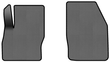 EVA коврики в салон авто передние EVAtech для Focus (C307) 3-doors AT Ford 2005-2010 2 поколение Htb EU FD32205AV2RGB