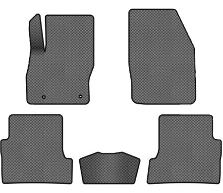 EVA коврики в салон авто EVAtech для Focus (C307) AT Ford 2005-2010 2 поколение Sedan EU FD32207CV5TL2RGB