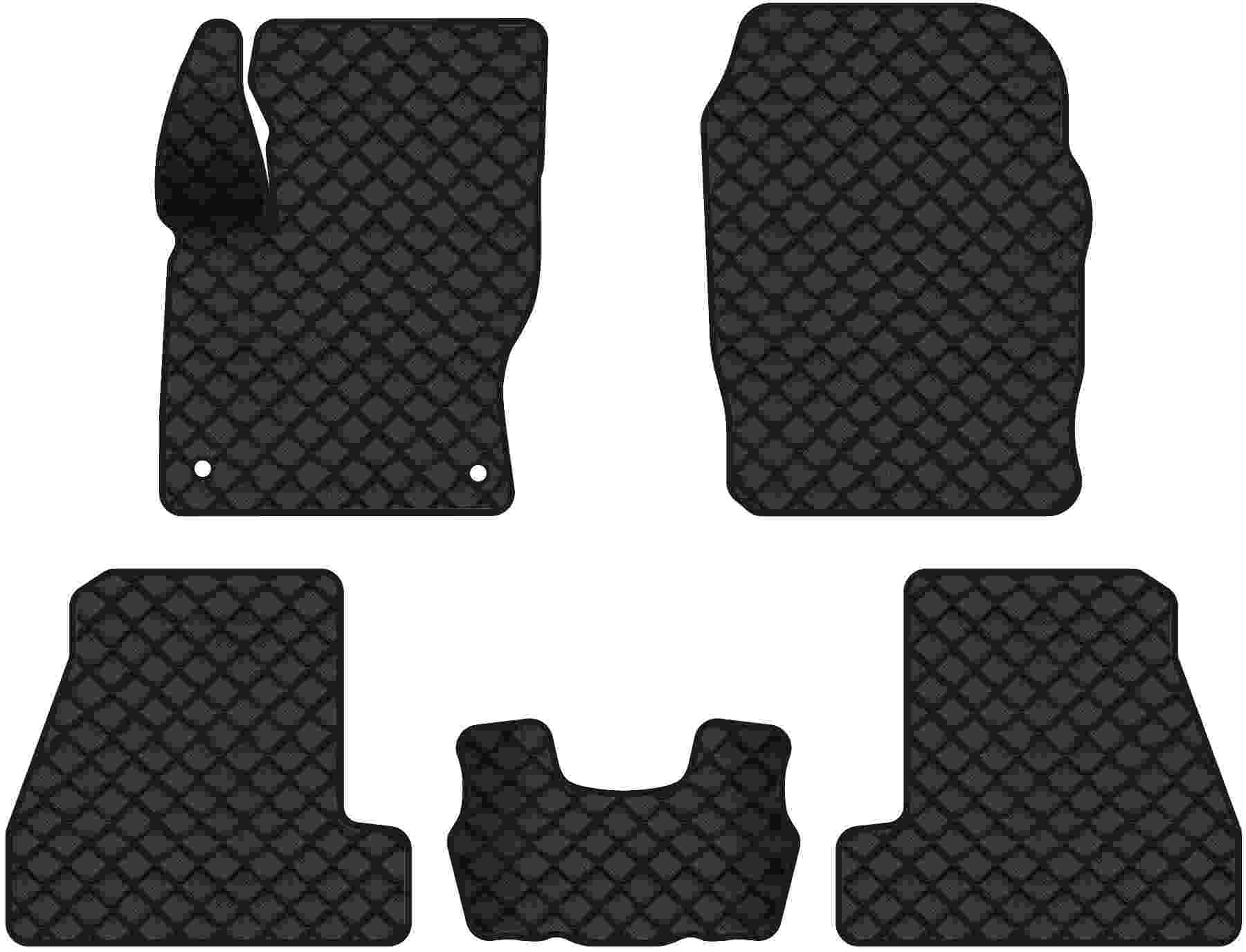 Коврики из экокожи в салон авто EVAtech ECO для Focus (C346) Ford 2011-2018 3 поколение Sedan EU FD32626C5FC2BBB