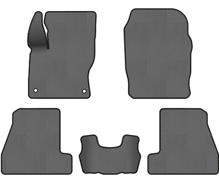 EVA коврики в салон авто EVAtech для Focus (C346) Ford 2011-2018 3 поколение Sedan EU FD32626C5FC2RGB