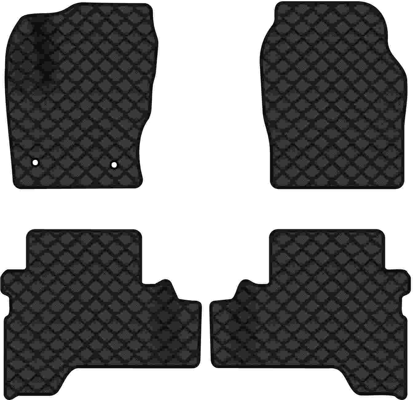 Коврики из экокожи в салон авто EVAtech ECO для Kuga Ford 2013-2016 2 поколение SUV EU FD33027PEC4FC2BBB