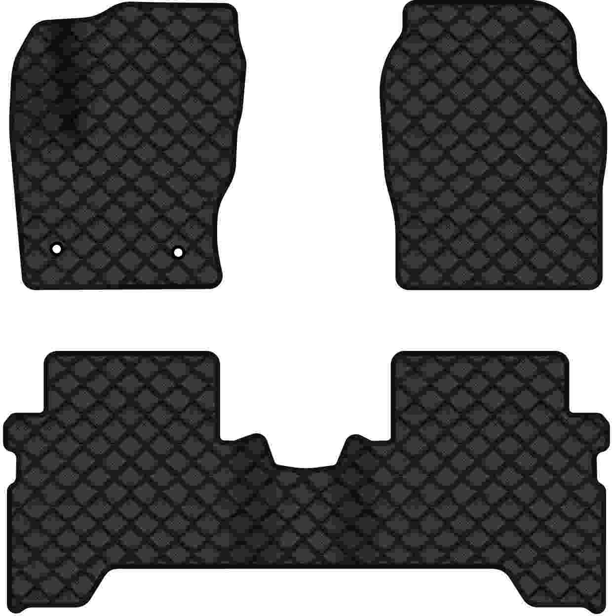 Коврики из экокожи в салон авто EVAtech ECO для Kuga Ford 2013-2016 2 поколение SUV EU FD33027ZE3FC2BBB