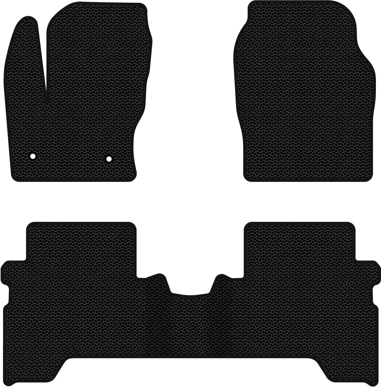 EVA коврики в салон авто EVAtech для Kuga Ford 2013-2016 2 поколение SUV EU FD33027ZV3FC2KBB