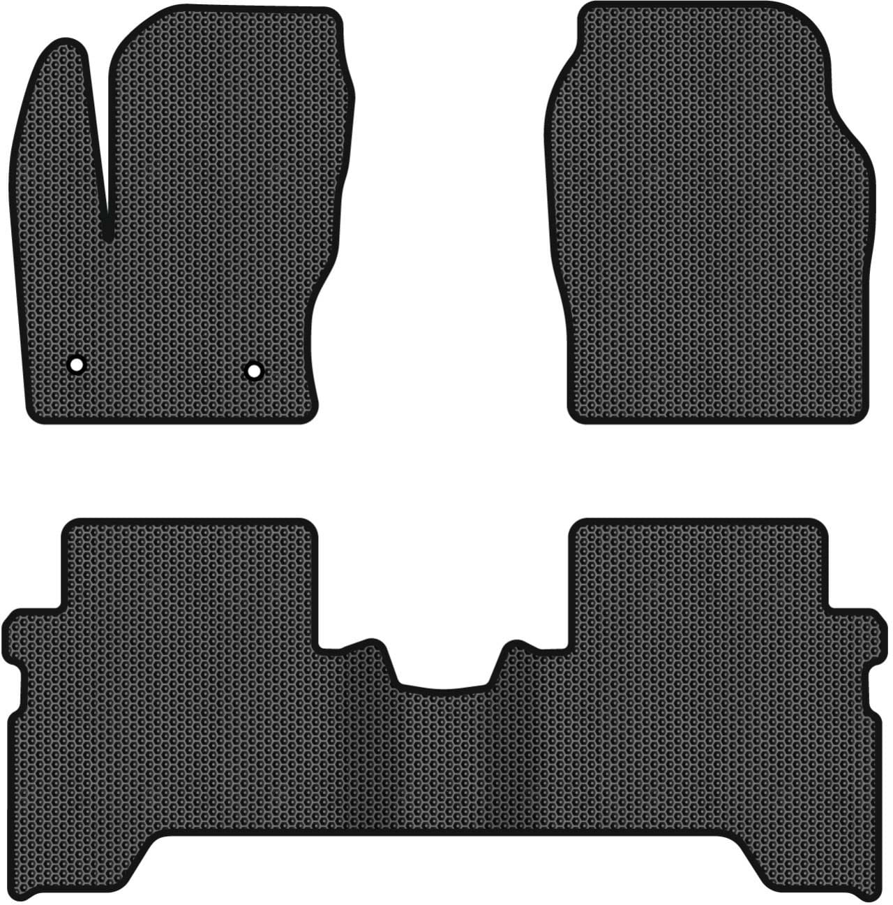 EVA коврики в салон авто EVAtech для Kuga Ford 2013-2016 2 поколение SUV EU FD33027ZV3FC2SBB