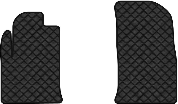 Фото - Килимки з екошкіри в салон авто передні EVAtech ECO для Fiesta (Mark 6) 5-doors Ford 2002-2009 5 покоління Htb EU FD3335A2BBB