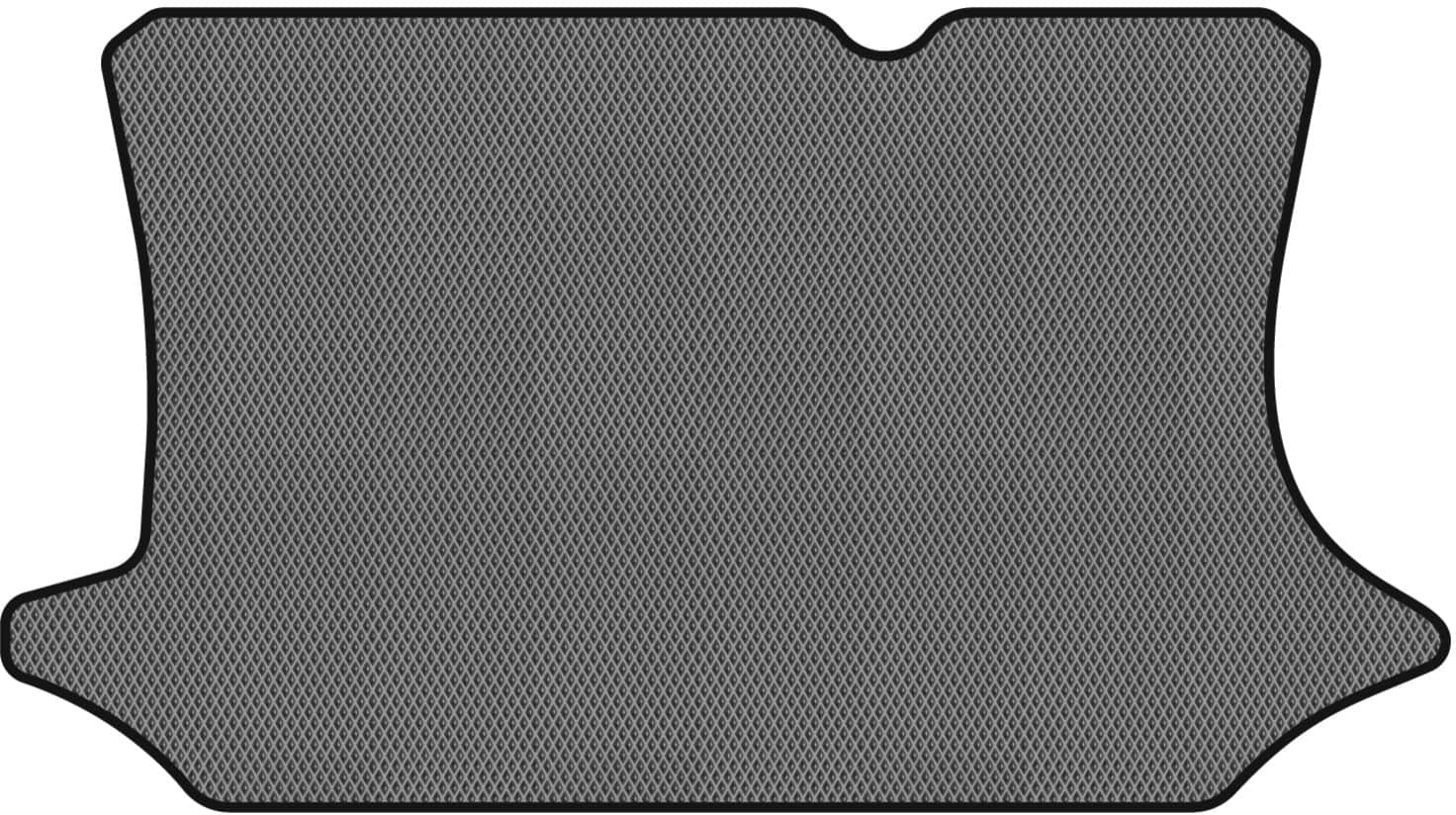 EVA коврик в багажник авто EVAtech для Fiesta (Mark 6) 5-doors Ford 2002-2009 5 поколение Htb EU (FD3335B1RGB)