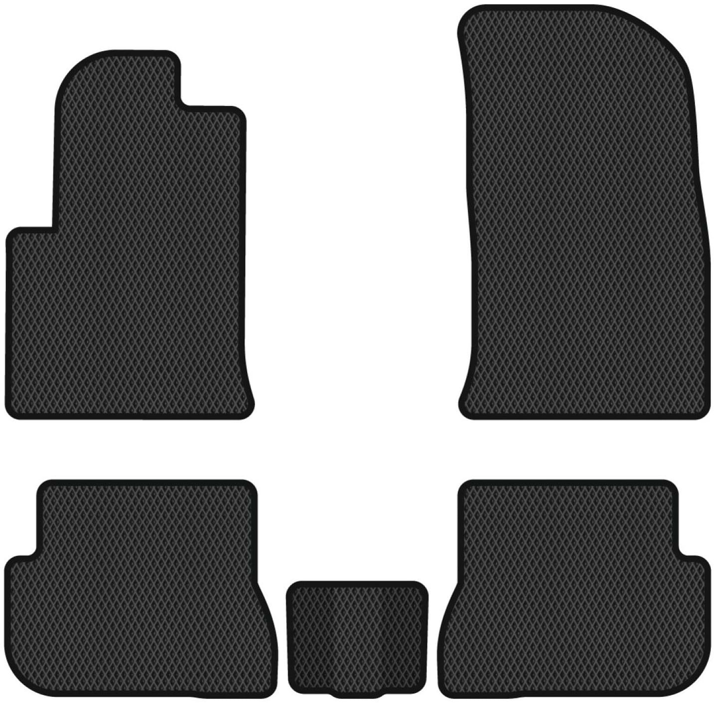 EVA коврики в салон авто EVAtech для Fiesta (Mark 6) 5-doors Ford 2002-2009 5 поколение Htb EU FD3335CB5RBB