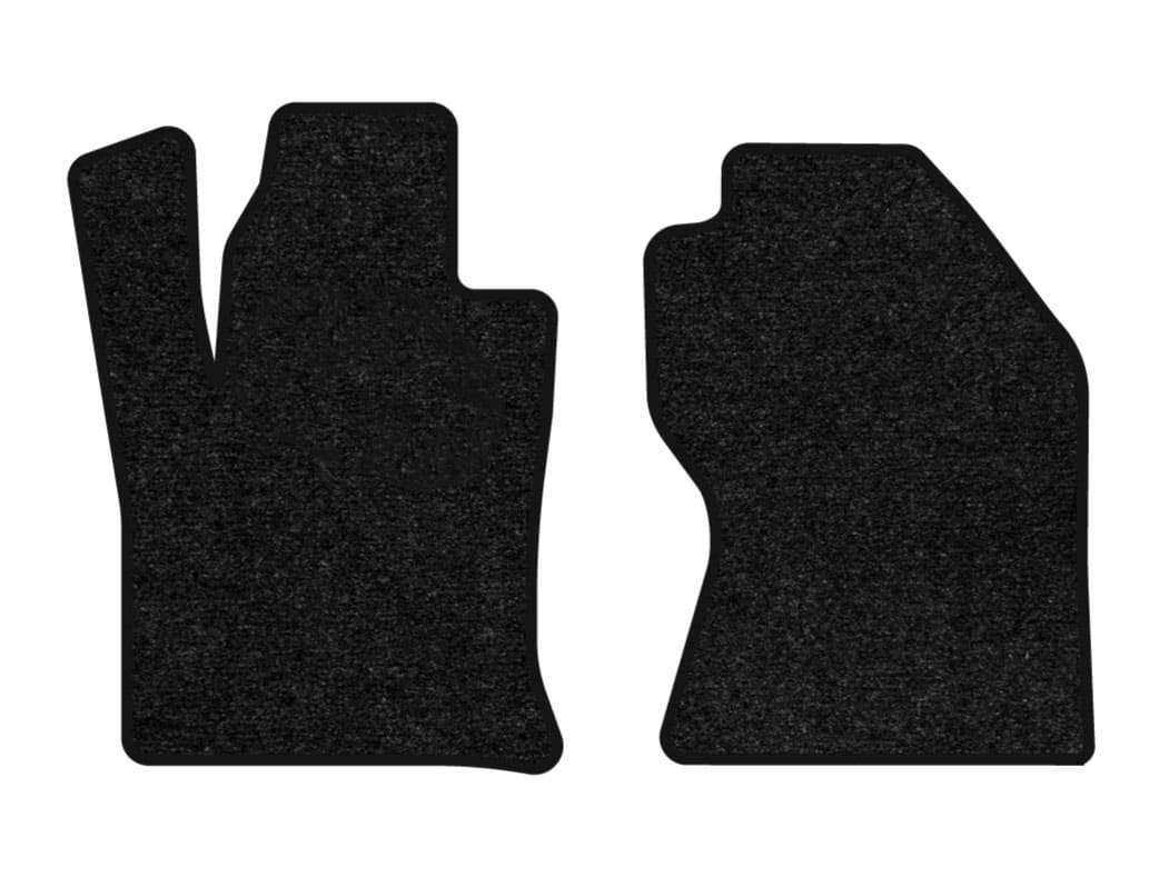 Килимки ворсові в салон авто EVAtech Standard для Ford Focus (C170) Restyling 3-doors 2001-2004 1 покоління Htb EU чорний кант FD33513AV2VEB