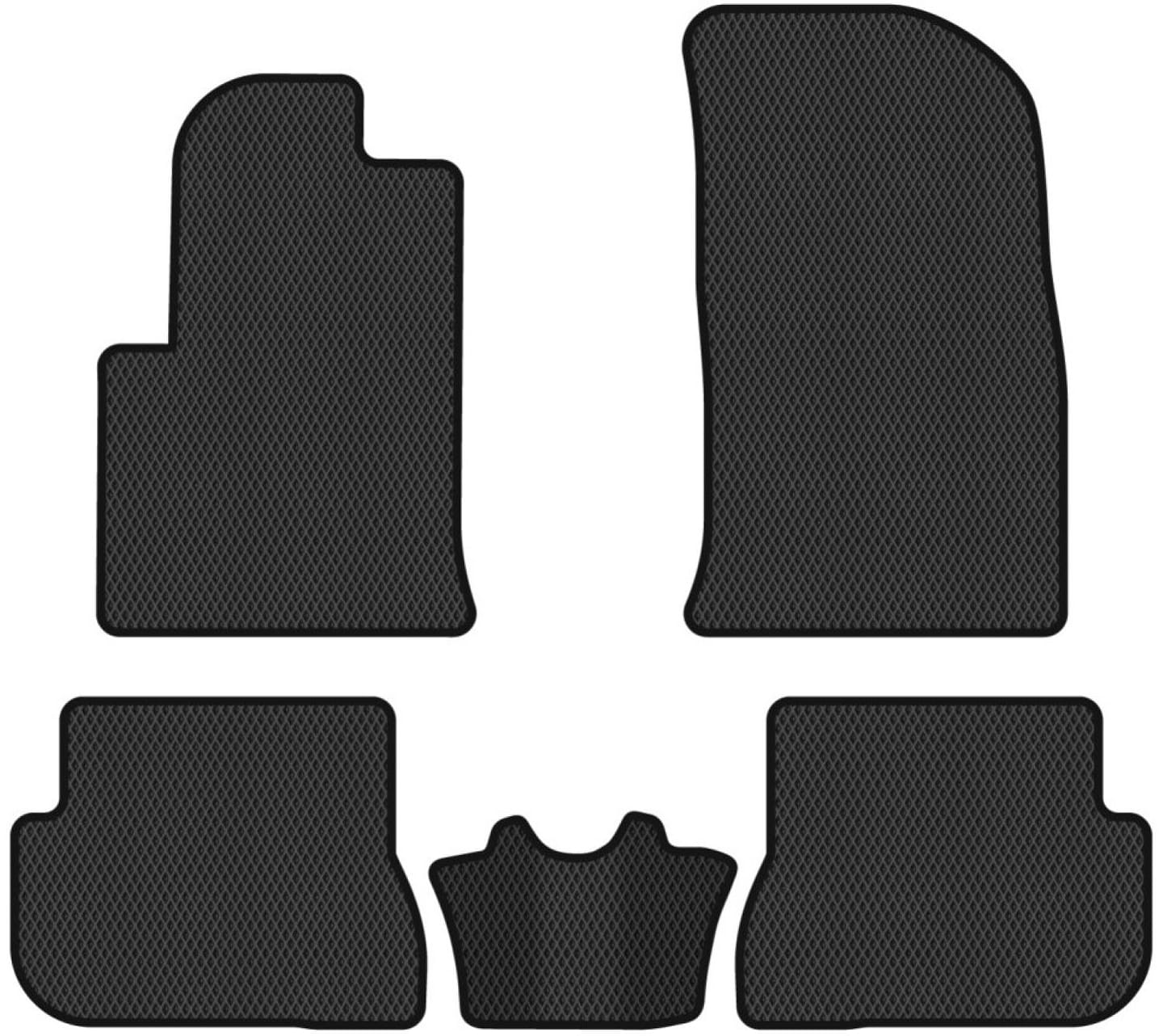 EVA коврики в салон авто EVAtech для Fiesta (Mark 6) 3-doors Ford 2002-2009 5 поколение Htb EU FD33561CB5RBB