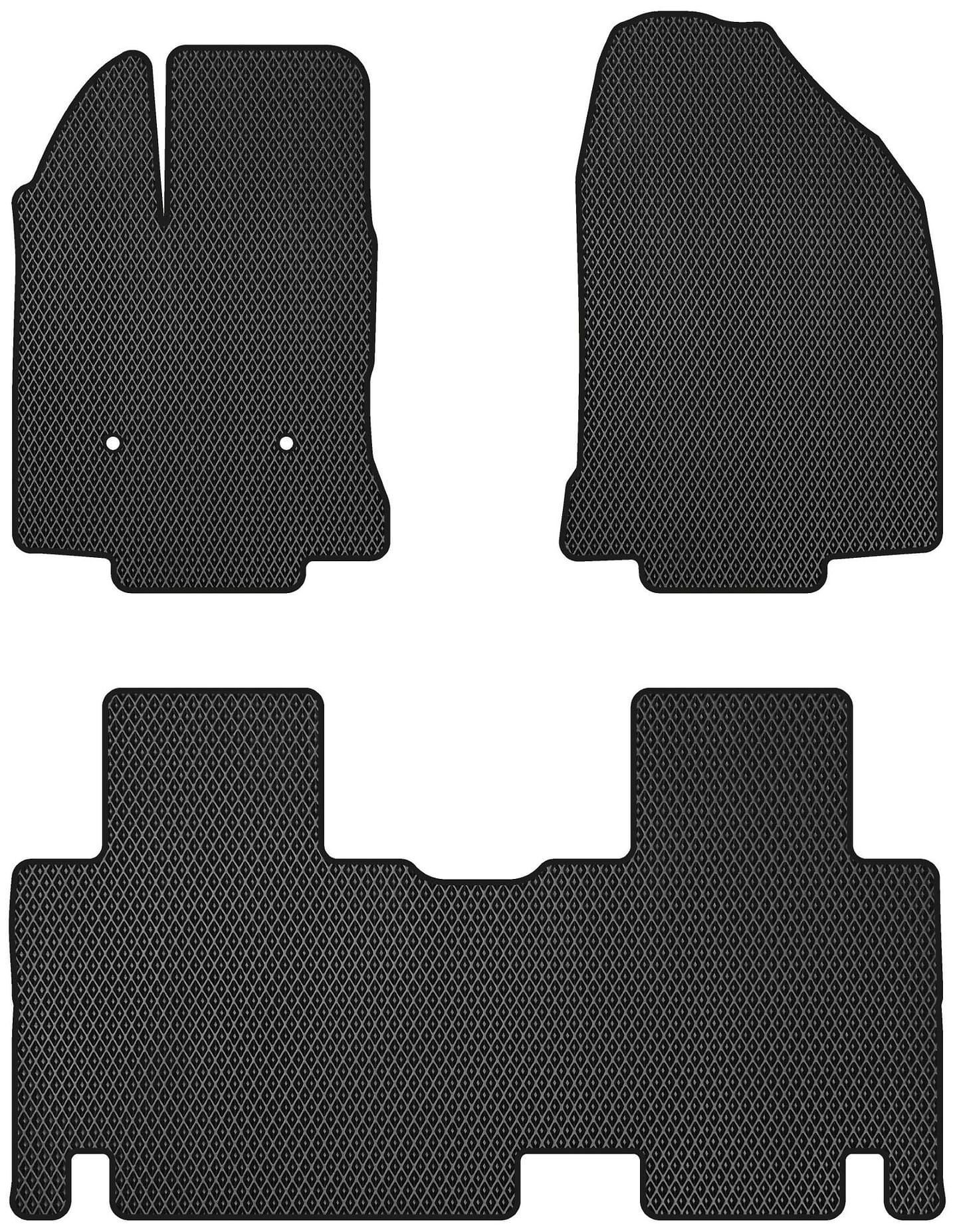 EVA коврики в салон авто EVAtech для Edge (U387) Ford 2006-2010 1 поколение SUV USA FD33831ZV3AV2RBB