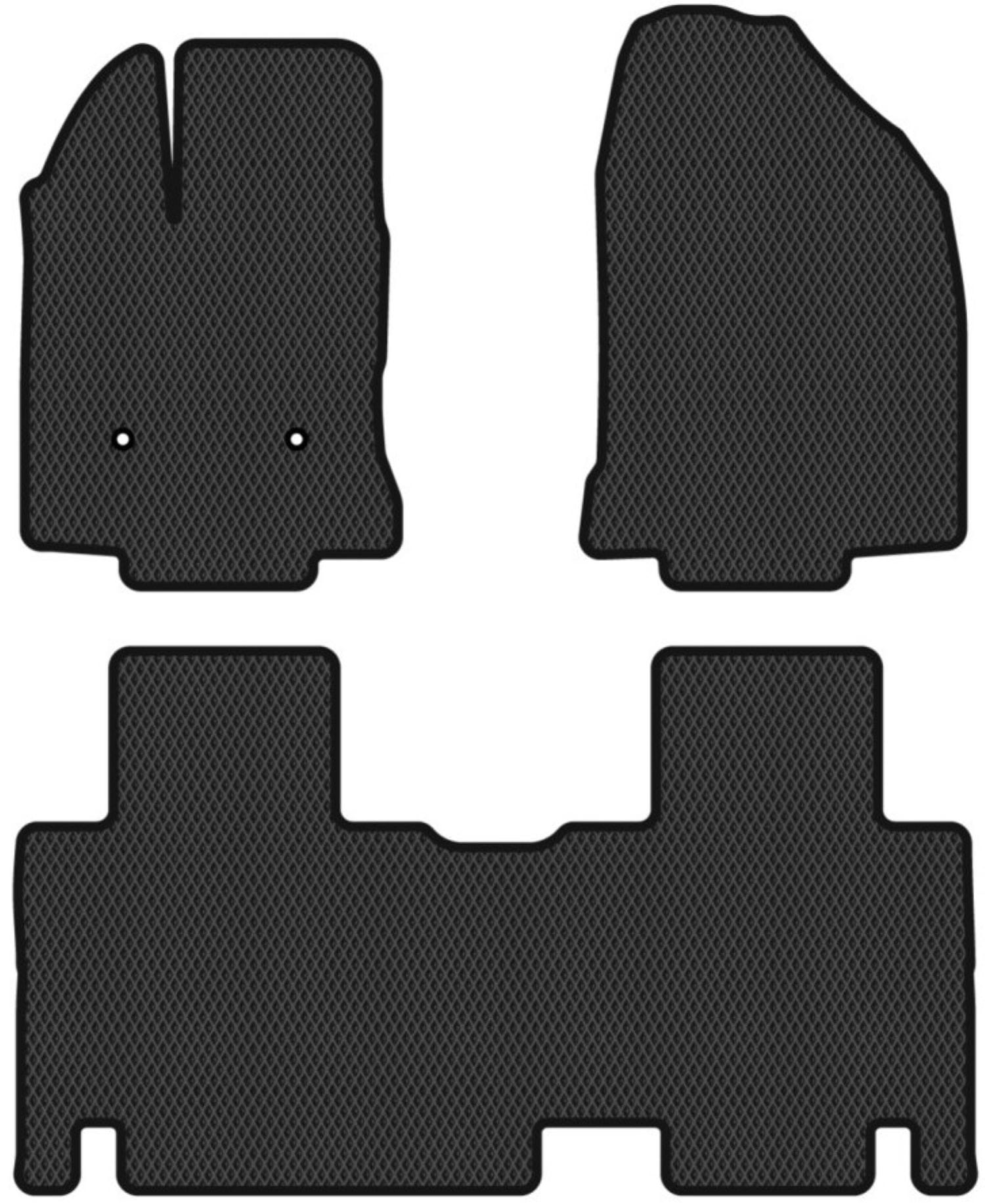 EVA коврики в салон авто EVAtech для Edge (U387) Restyling Ford 2010-2014 1 поколение SUV EU FD3560ZV3FC2RBB