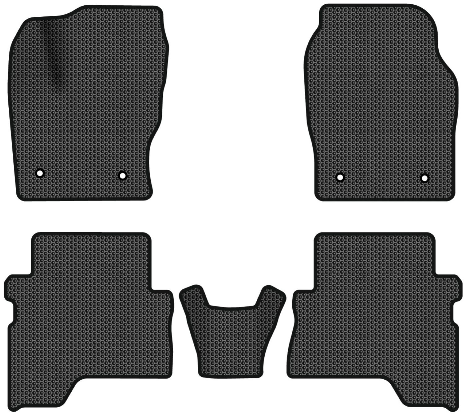 EVA килимки в салон авто EVAtech для Kuga Restyling Ford 2016-2019 2 покоління SUV EU FD3563CE5FC4SBB