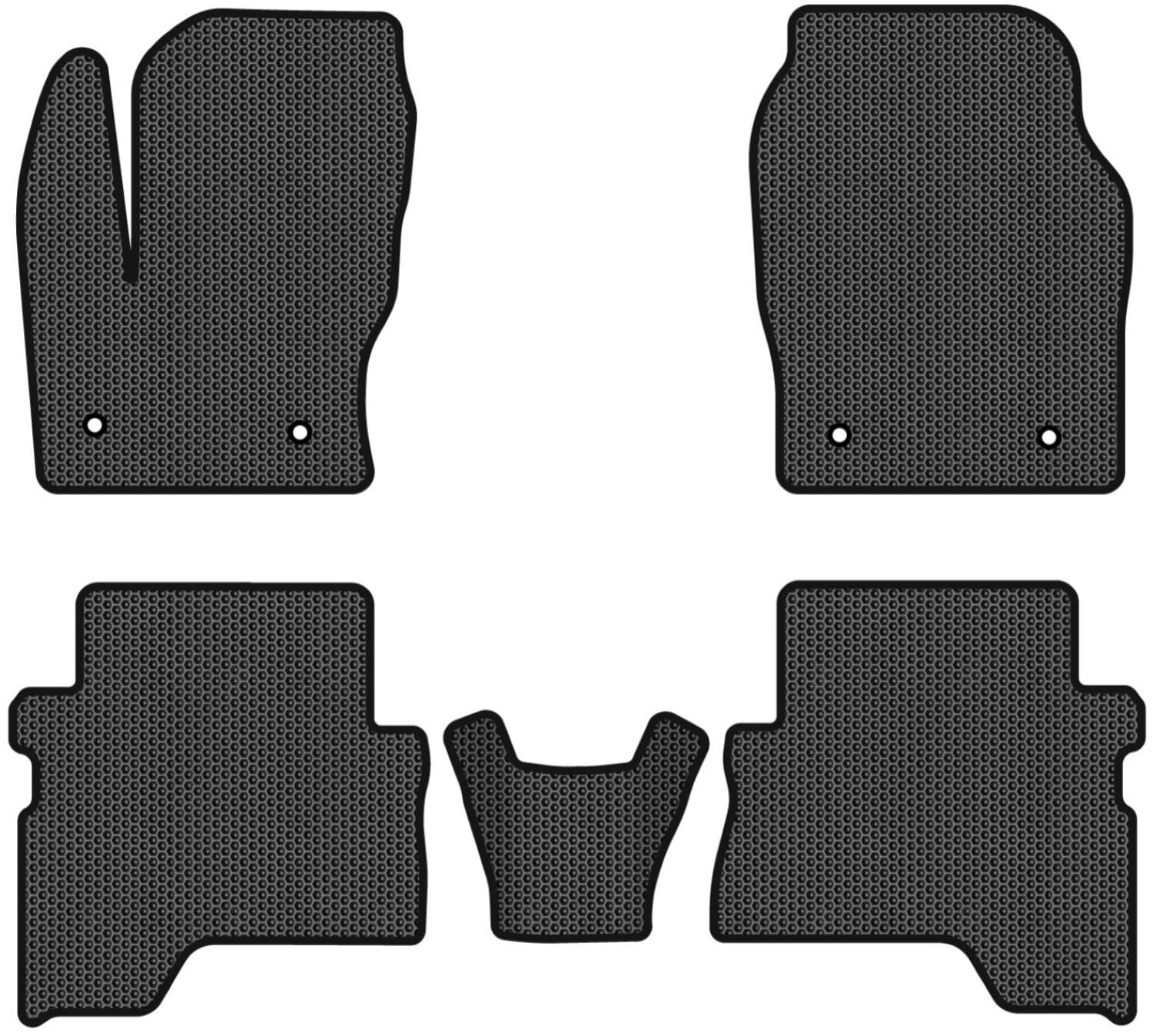 EVA коврики в салон авто EVAtech для Kuga Restyling Ford 2016-2019 2 поколение SUV EU FD3563CV5FC4SBB