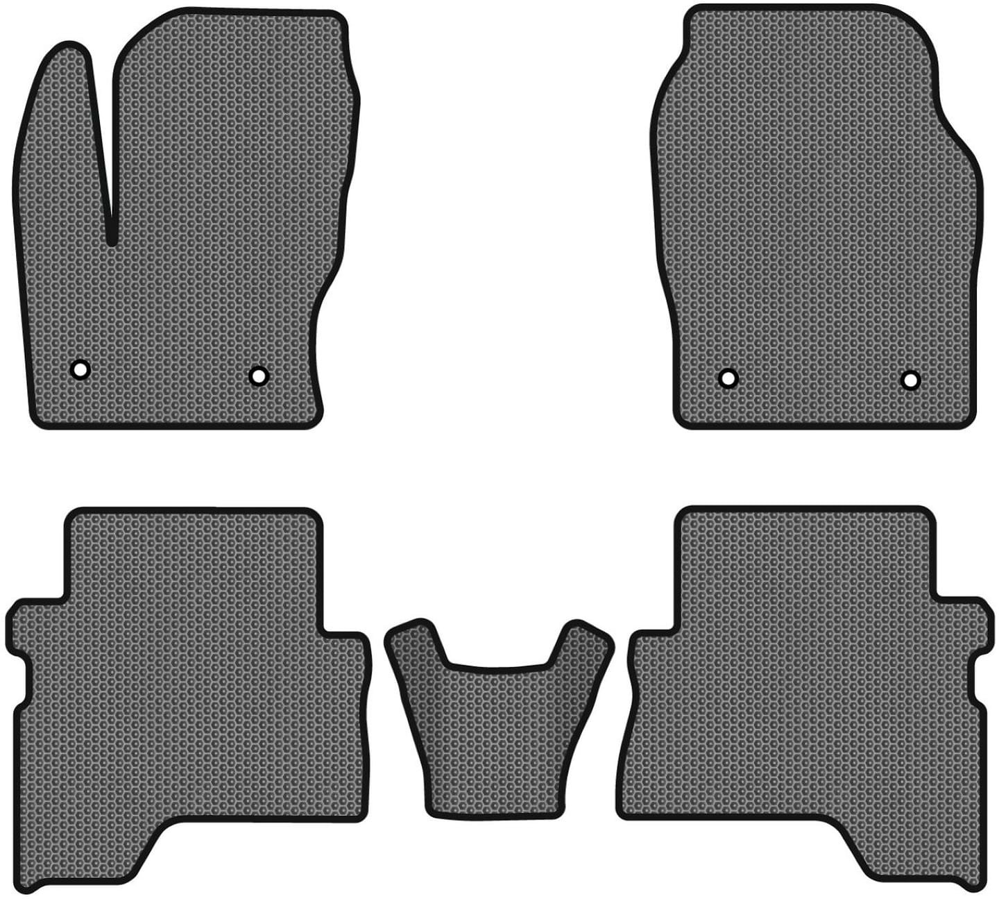 EVA коврики в салон авто EVAtech для Kuga Restyling Ford 2016-2019 2 поколение SUV EU FD3563CV5FC4SGB