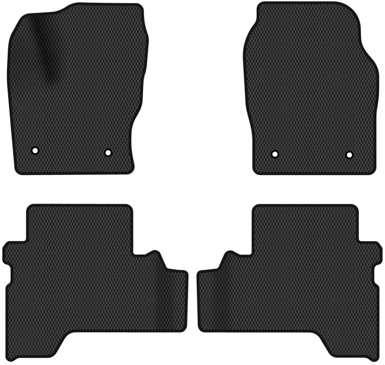 EVA коврики в салон авто EVAtech для Kuga Restyling Ford 2016-2019 2 поколение SUV EU FD3563PEC4FC4RBB