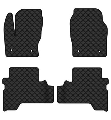 Коврики из экокожи в салон авто EVAtech ECO для Kuga Restyling Ford 2016-2019 2 поколение SUV EU FD3563PVC4FC4BBB