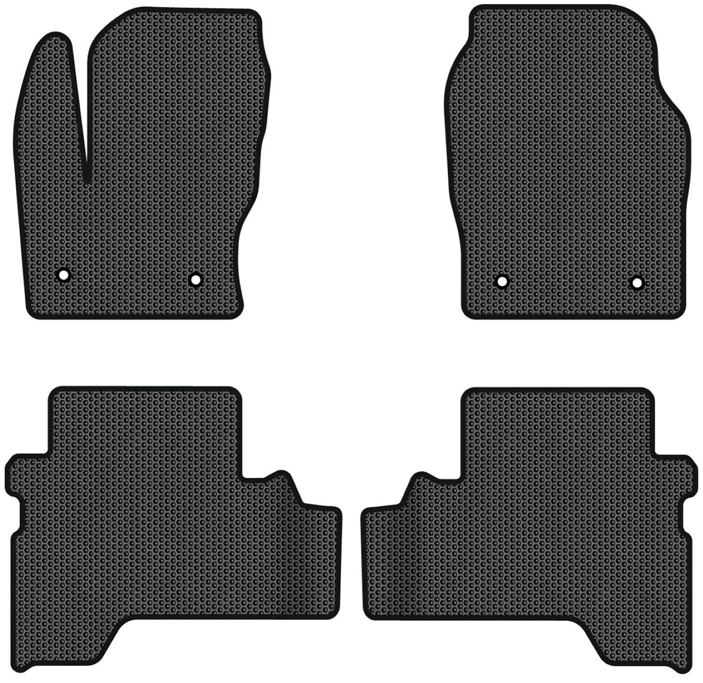 EVA коврики в салон авто EVAtech для Kuga Restyling Ford 2016-2019 2 поколение SUV EU FD3563PVC4FC4SBB