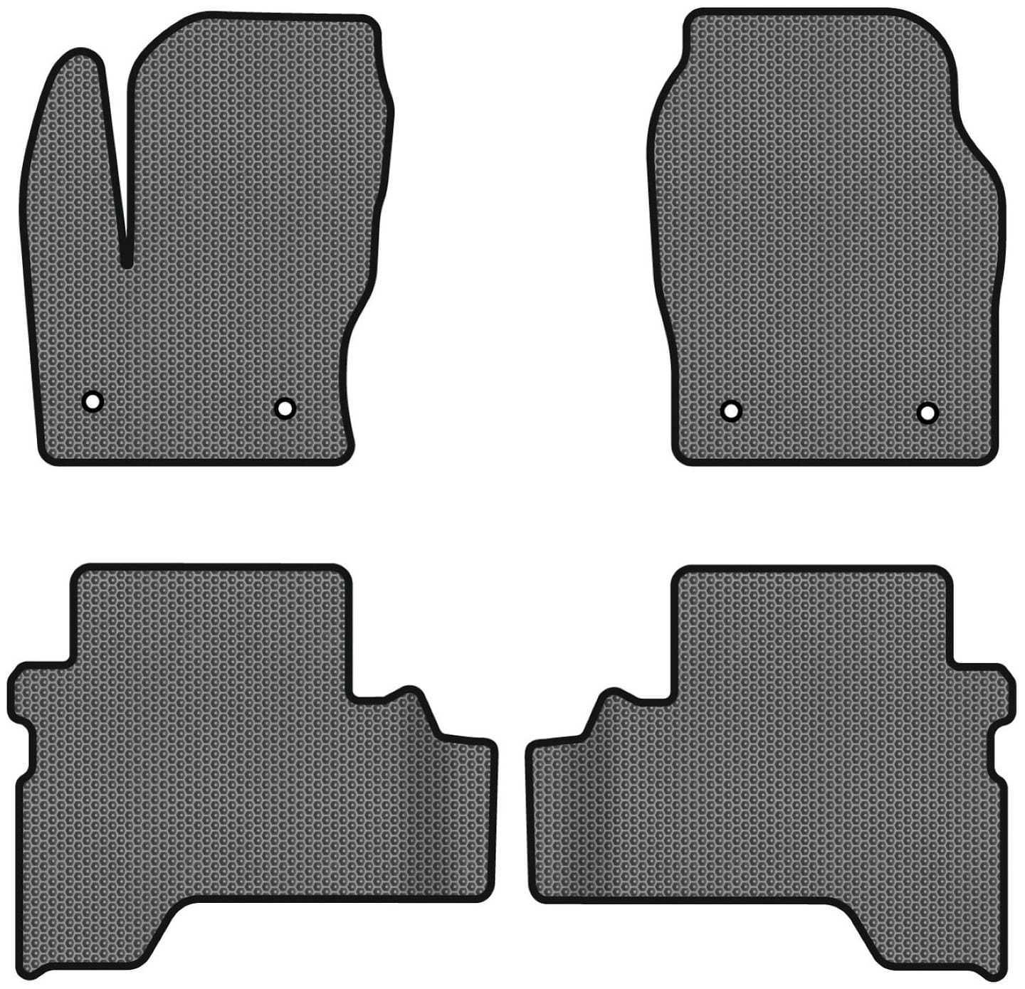 EVA коврики в салон авто EVAtech для Kuga Restyling Ford 2016-2019 2 поколение SUV EU FD3563PVC4FC4SGB