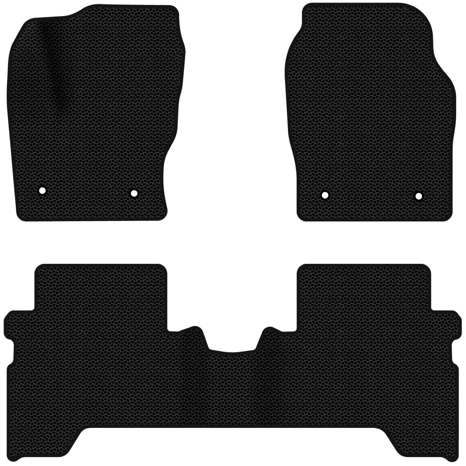 EVA коврики в салон авто EVAtech для Kuga Restyling Ford 2016-2019 2 поколение SUV EU FD3563ZE3FC4KBB