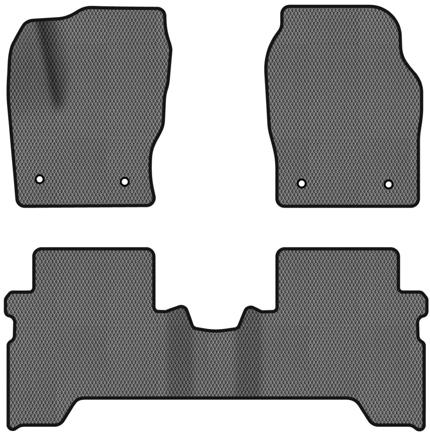 EVA коврики в салон авто EVAtech для Kuga Restyling Ford 2016-2019 2 поколение SUV EU FD3563ZE3FC4RGB
