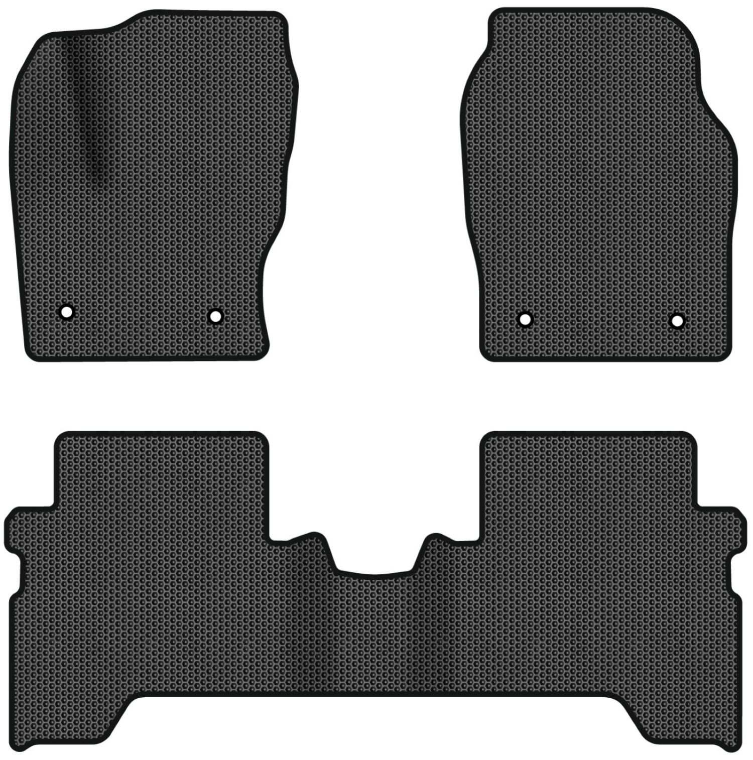 EVA килимки в салон авто EVAtech для Kuga Restyling Ford 2016-2019 2 покоління SUV EU FD3563ZE3FC4SBB